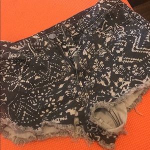 Urban outfitters patterned shorts